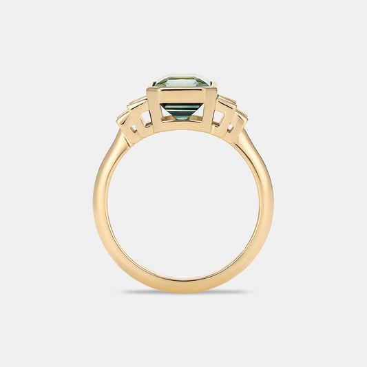 Amelia Sapphire Five Stone Engagement Ring