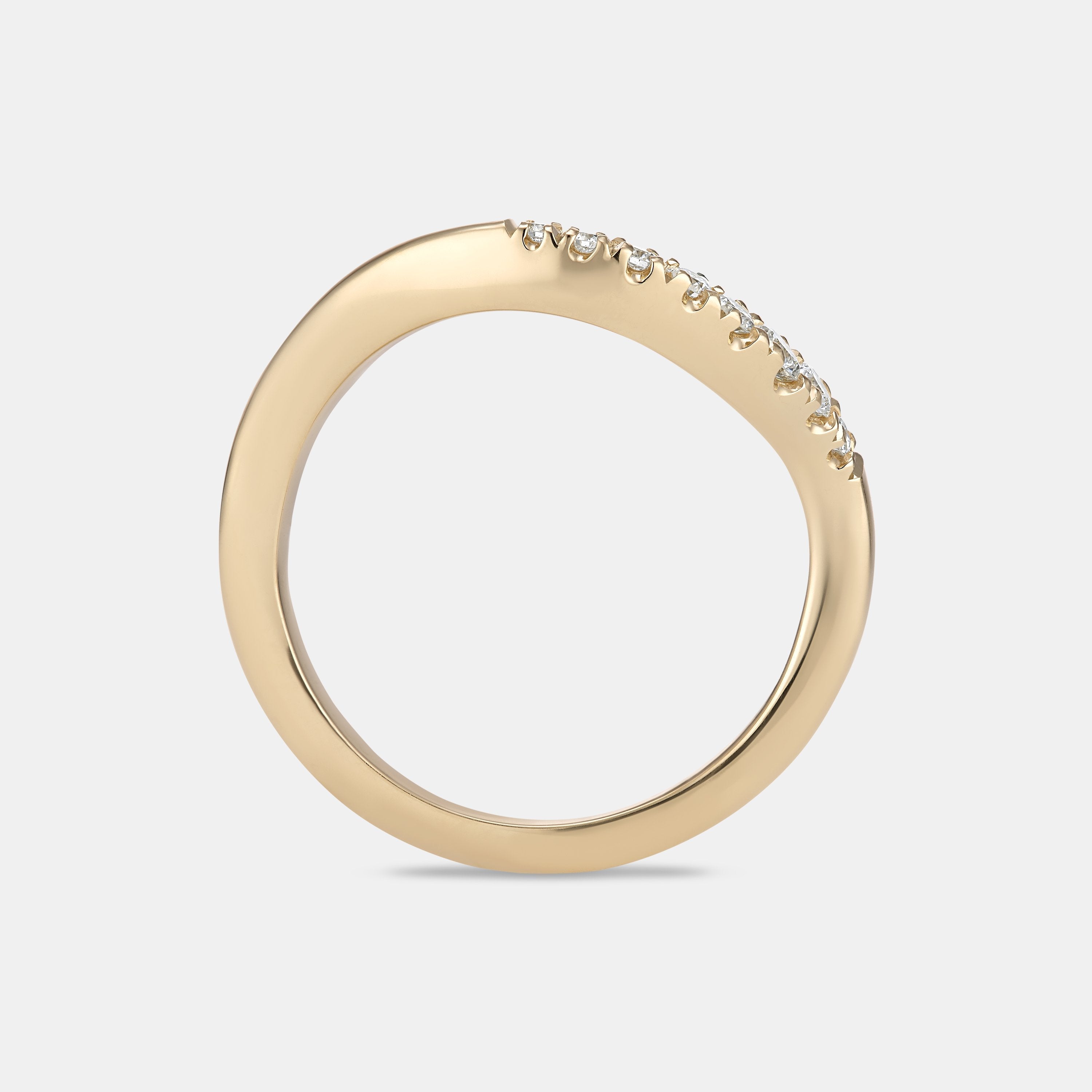 Athena Diamond Wedding Ring