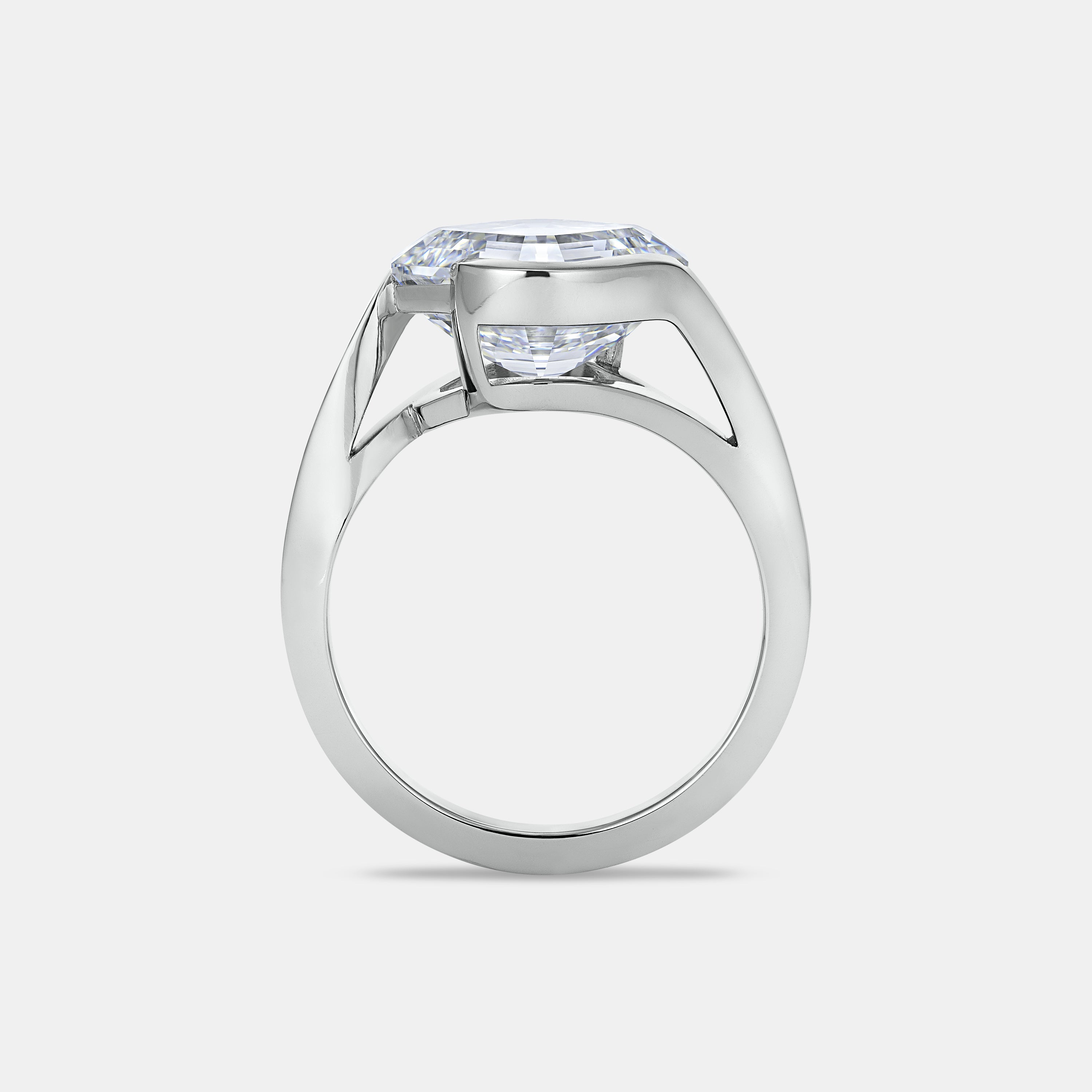Ava Diamond Solitaire Engagement Ring