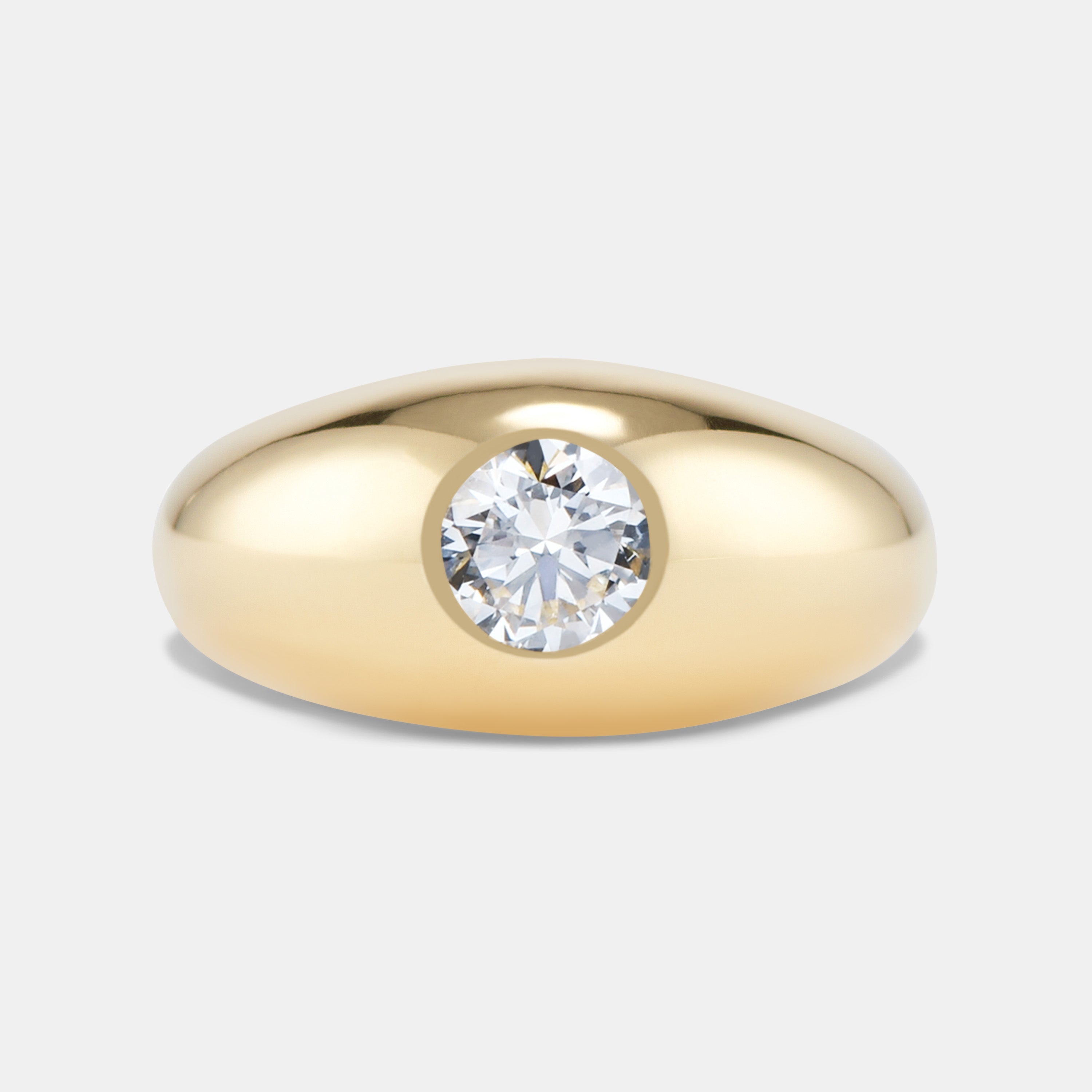 Bombe Lab Diamond Solitaire Engagement Ring