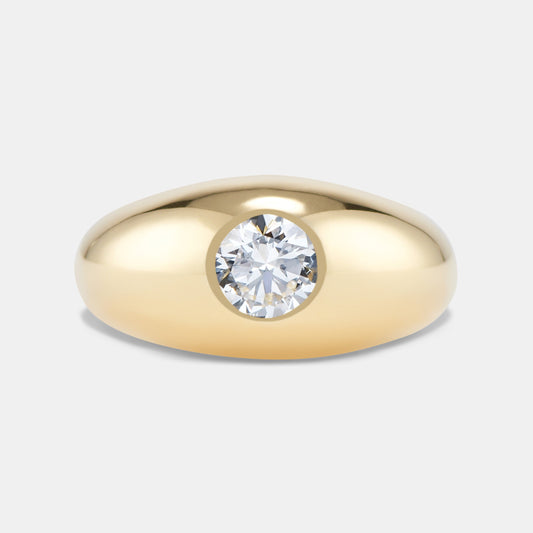 Bombe Lab Diamond Solitaire Engagement Ring