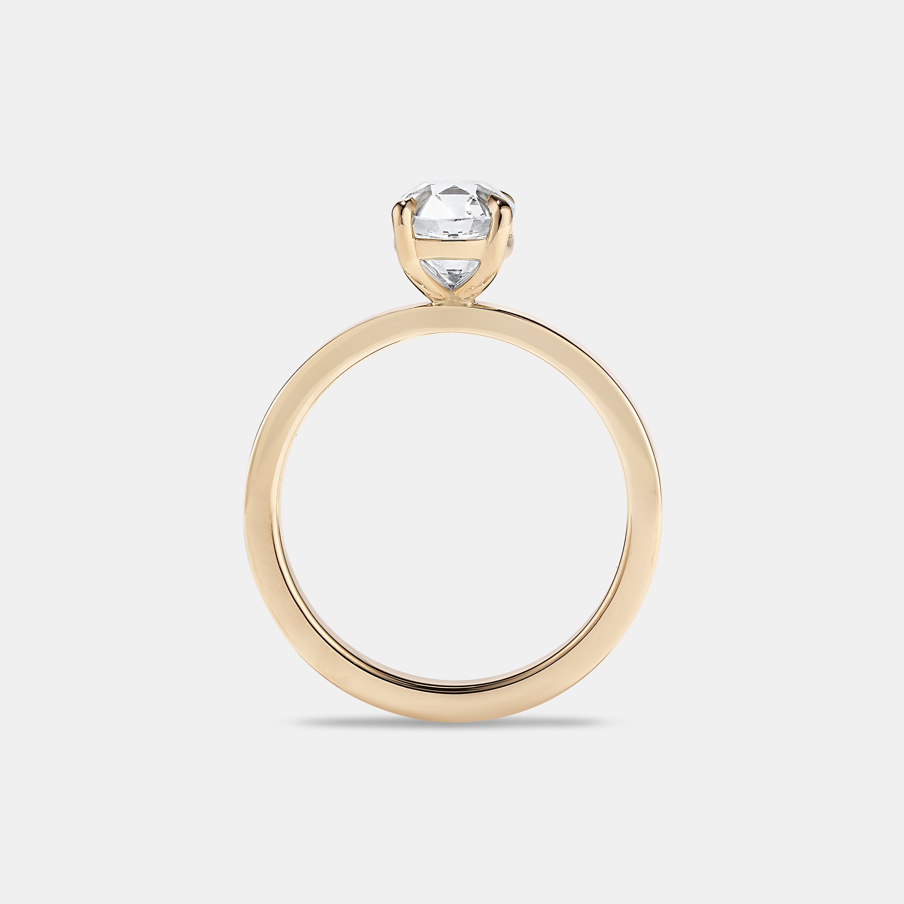 CLIO 1.74ct La Cush™ Cushion Diamond Solitaire Engagement Ring