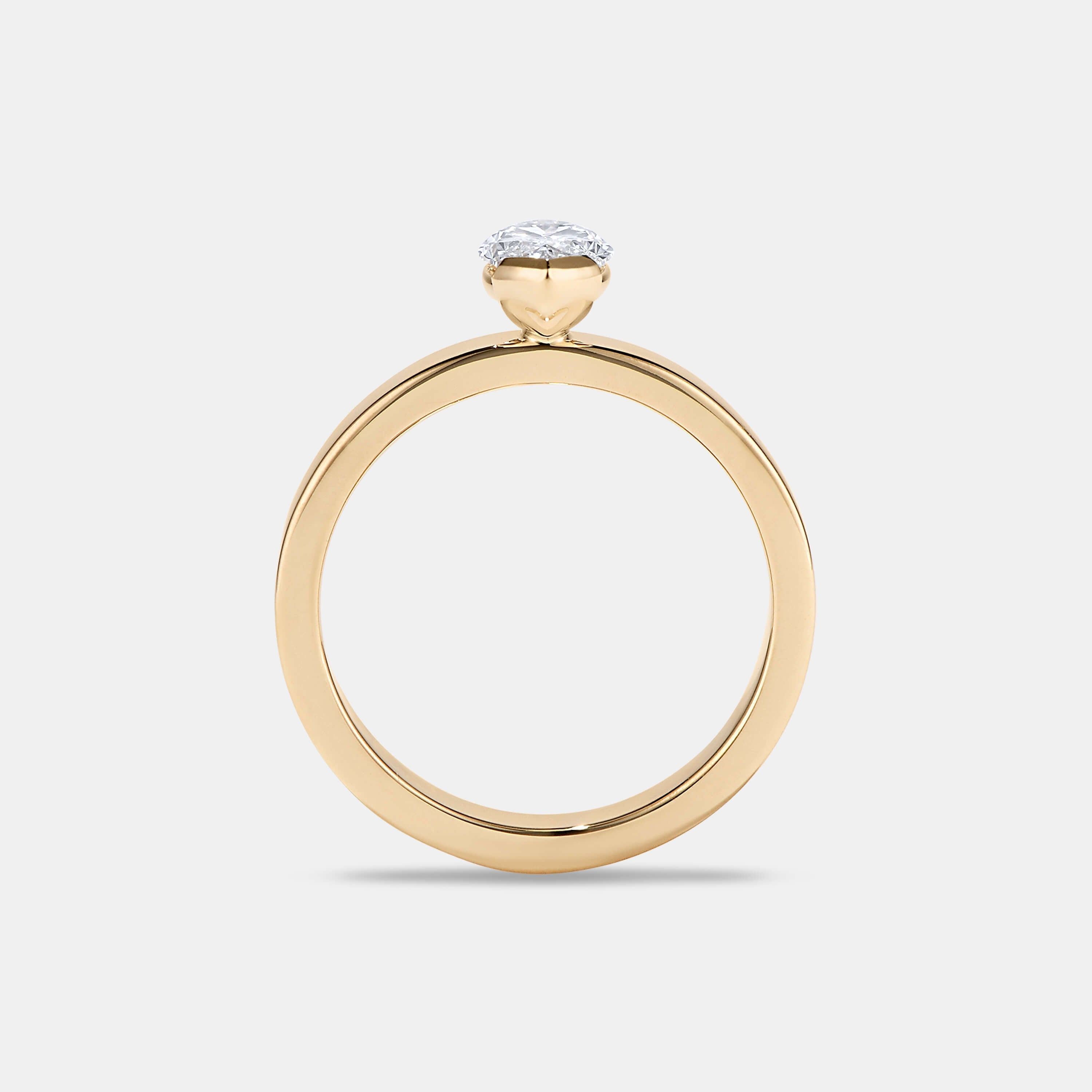 Clio Marquise Diamond Solitaire Engagement Ring