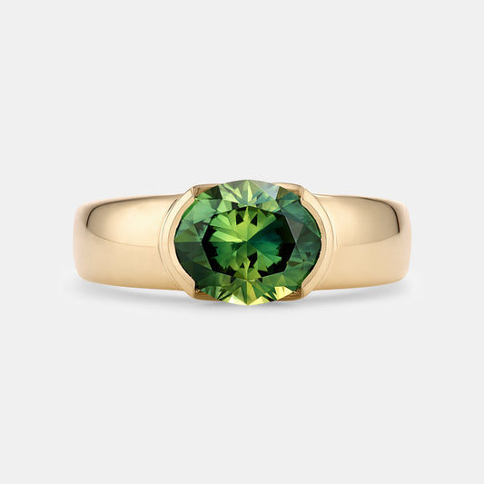Dion Sapphire Solitaire Engagement Ring