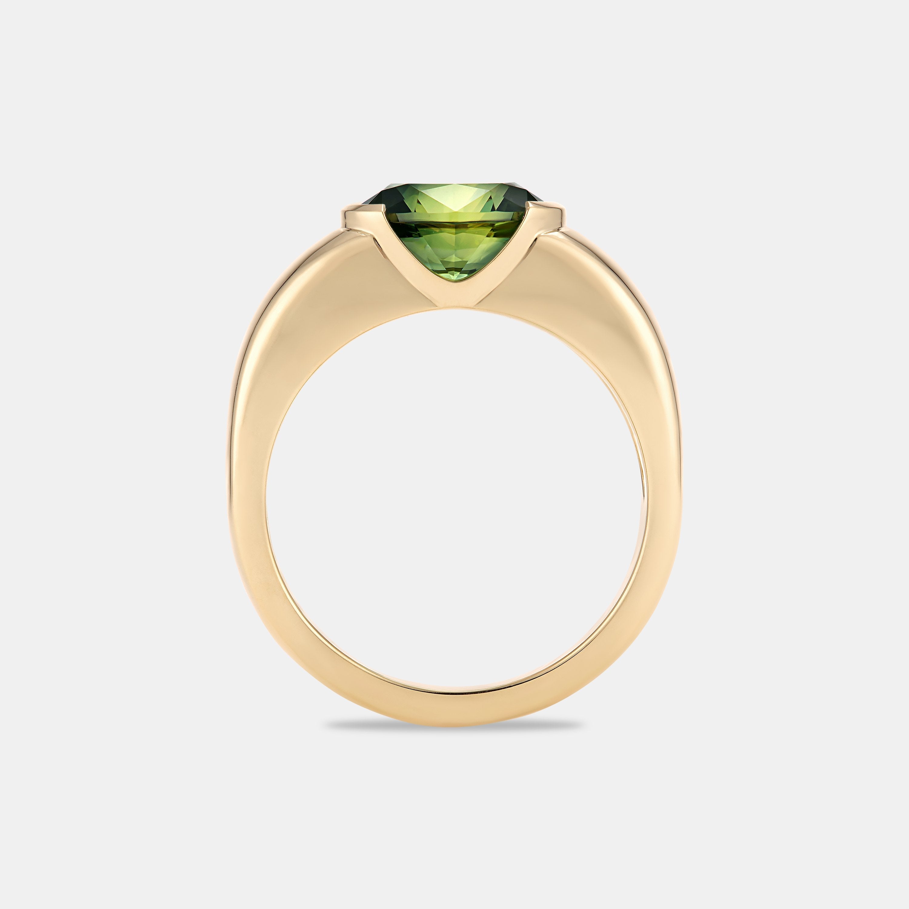 Dion Sapphire Solitaire Engagement Ring