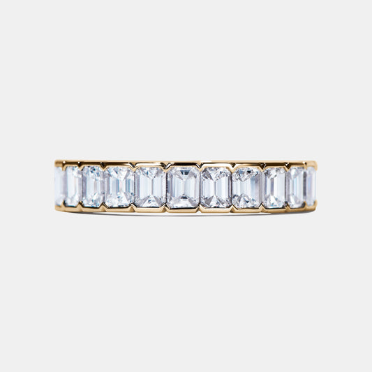 Esme Emerald Cut Diamond Eternity Ring