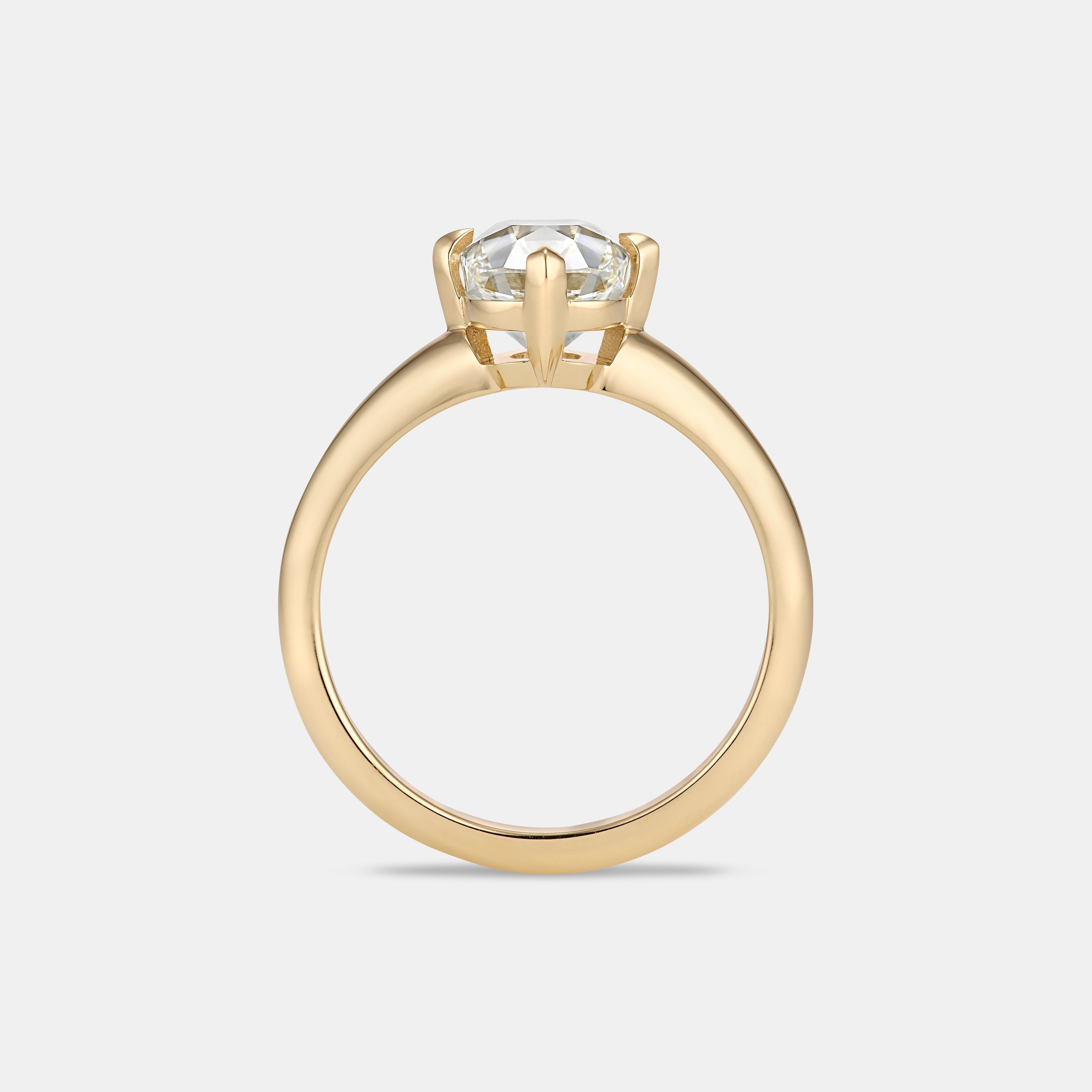 Eve Diamond Solitaire Engagement Ring