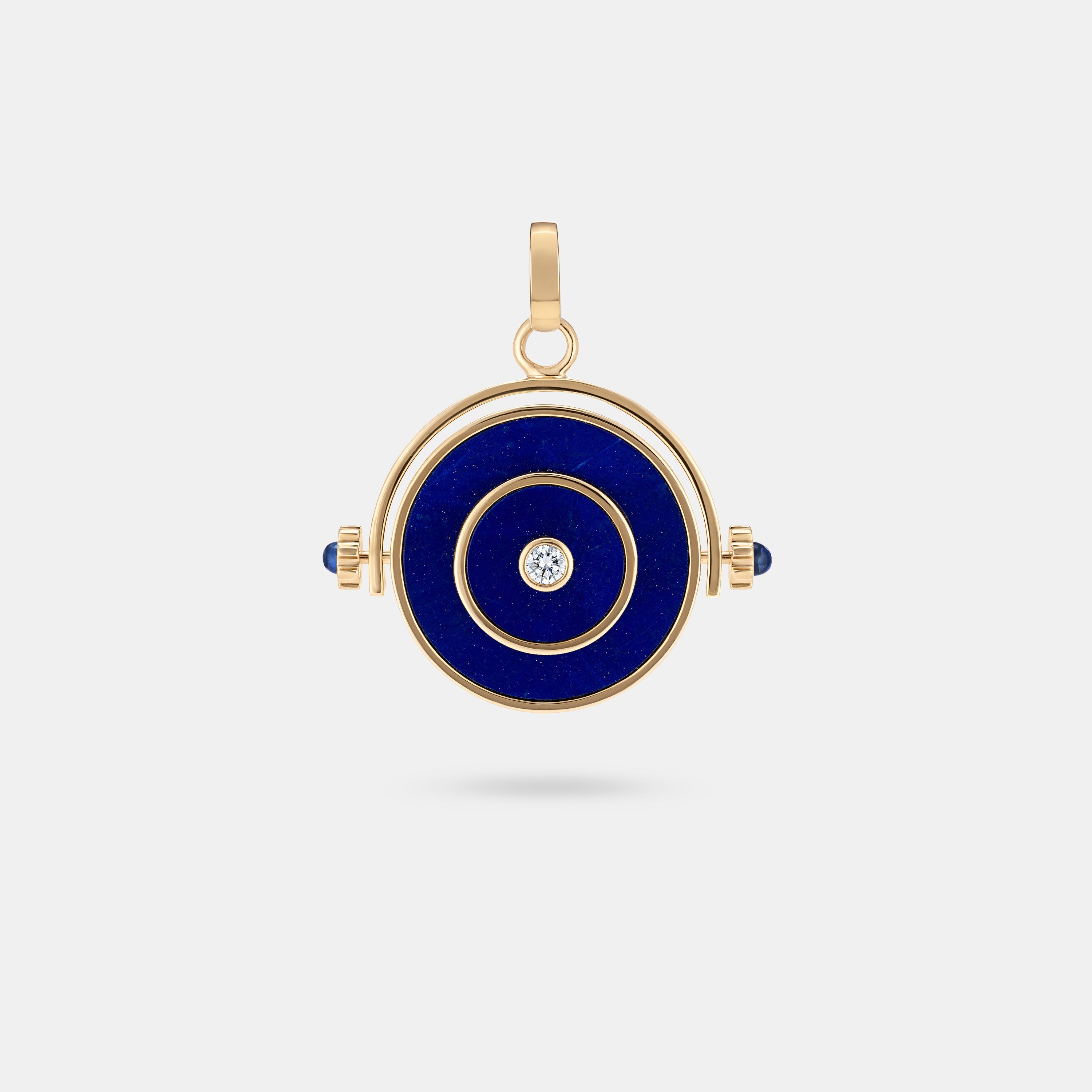 FUTURIST SPINNING PENDANT - LAPIS