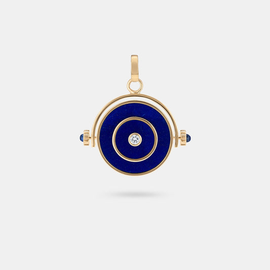 FUTURIST SPINNING PENDANT - LAPIS