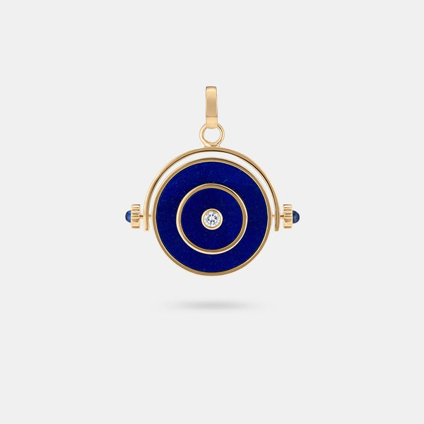 FUTURIST SPINNING PENDANT - LAPIS