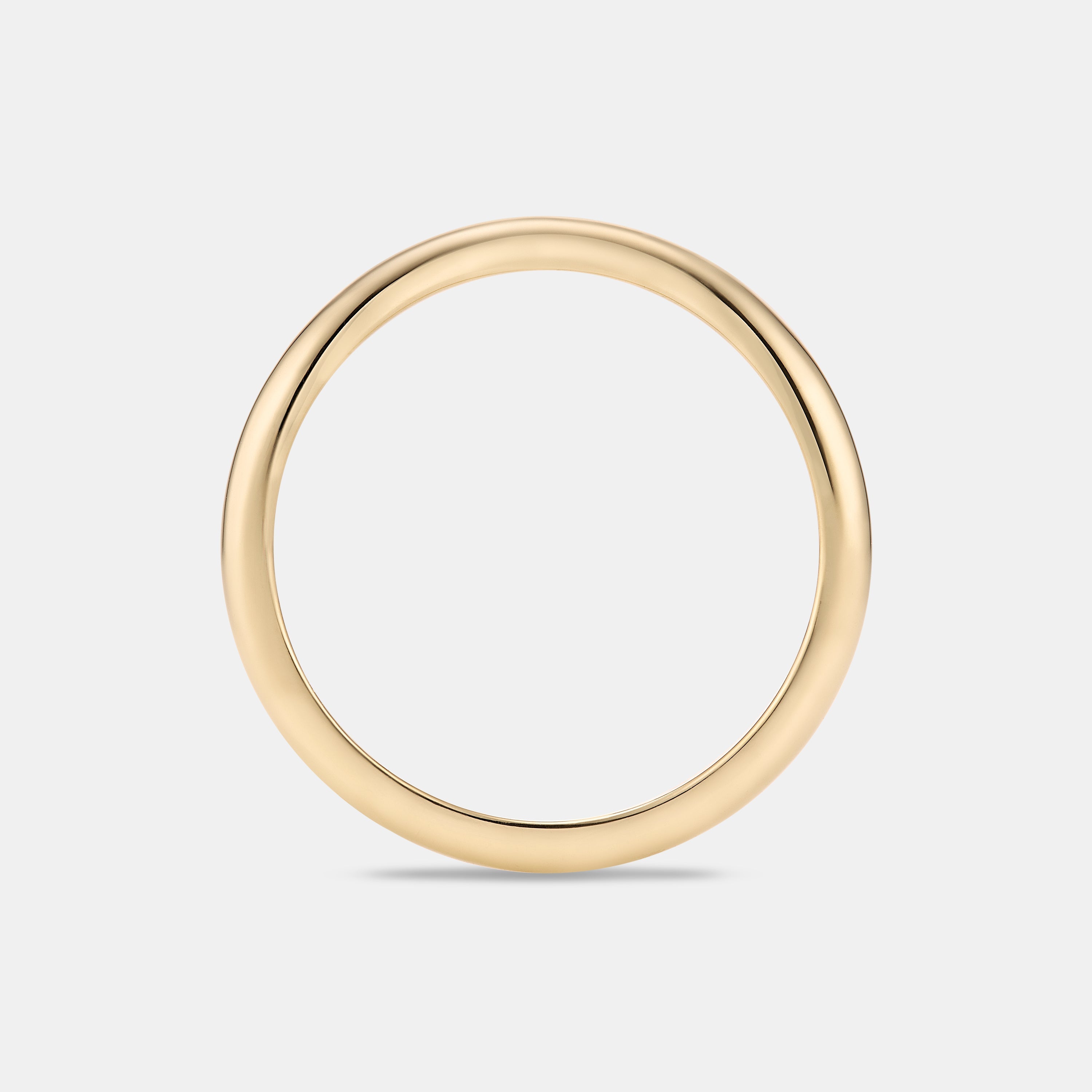 Hana Curved Wedding Band