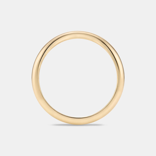 Hana Curved Wedding Band