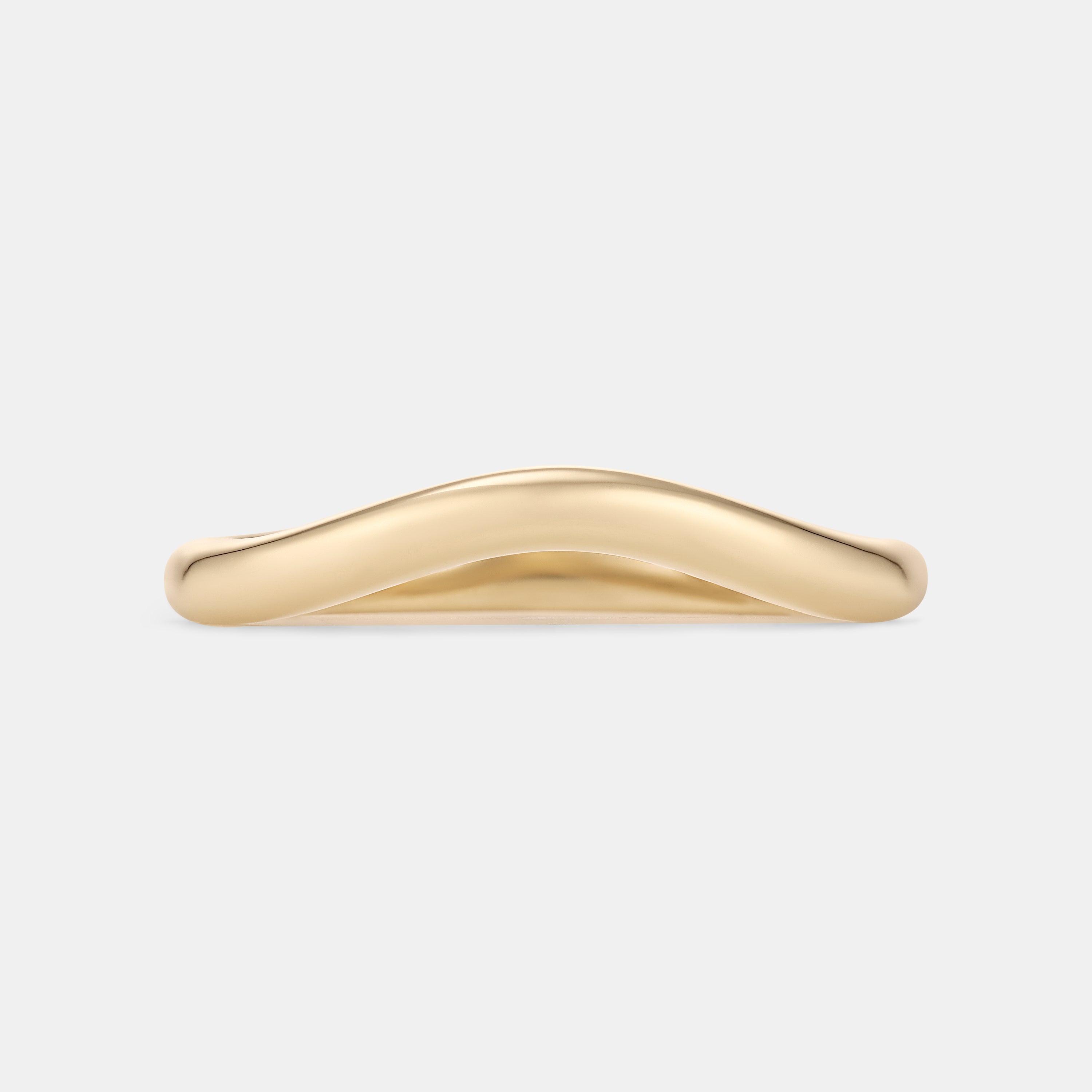 Hana Curved Wedding Band