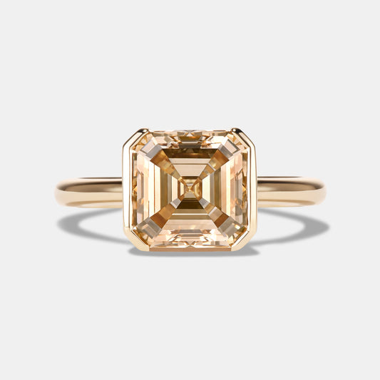 Iman Diamond Solitaire Engagement Ring