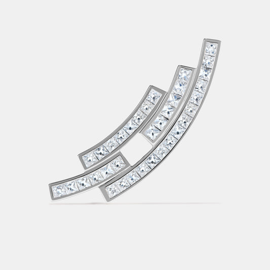 Interstellar Diamond Ear Cuff