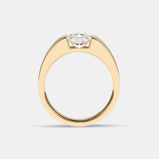 Mies 1.01ct La Cush™ Radiant Diamond Solitaire Engagement Ring