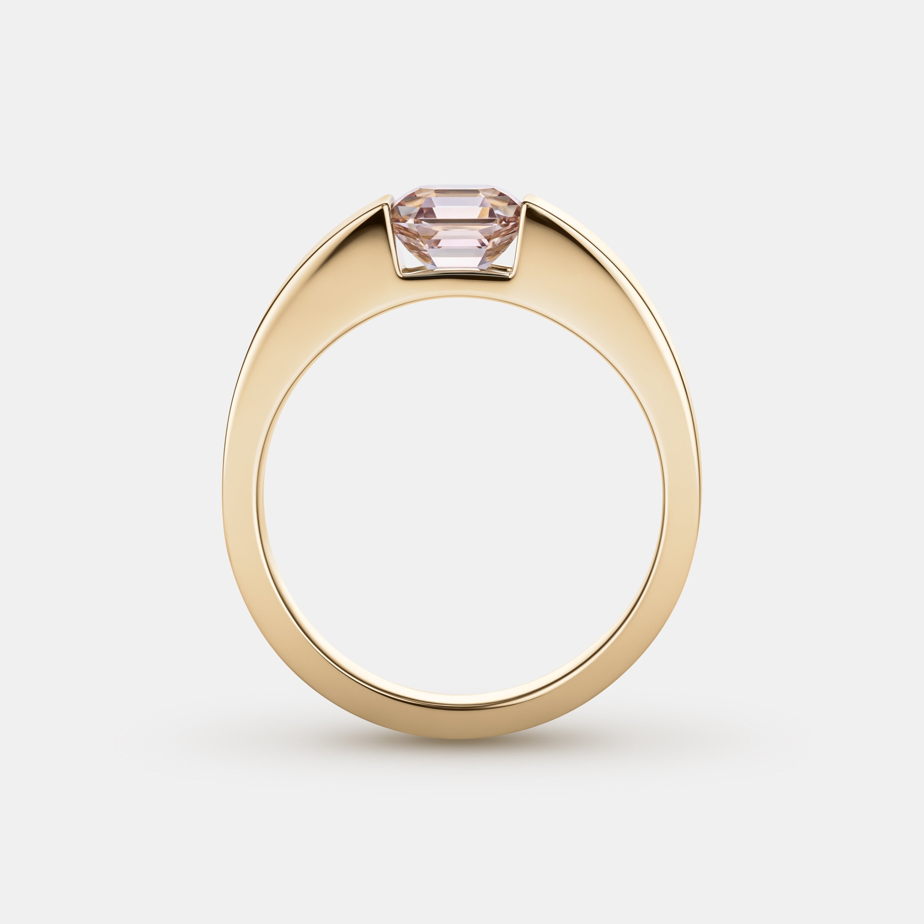 Mies 1.23ct La Cush™ Asscher Cut Diamond Solitaire Engagement Ring