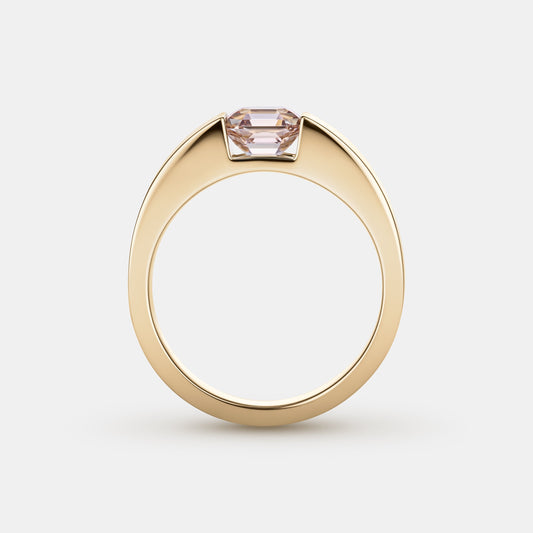 Mies 1.23ct La Cush™ Asscher Cut Diamond Solitaire Engagement Ring