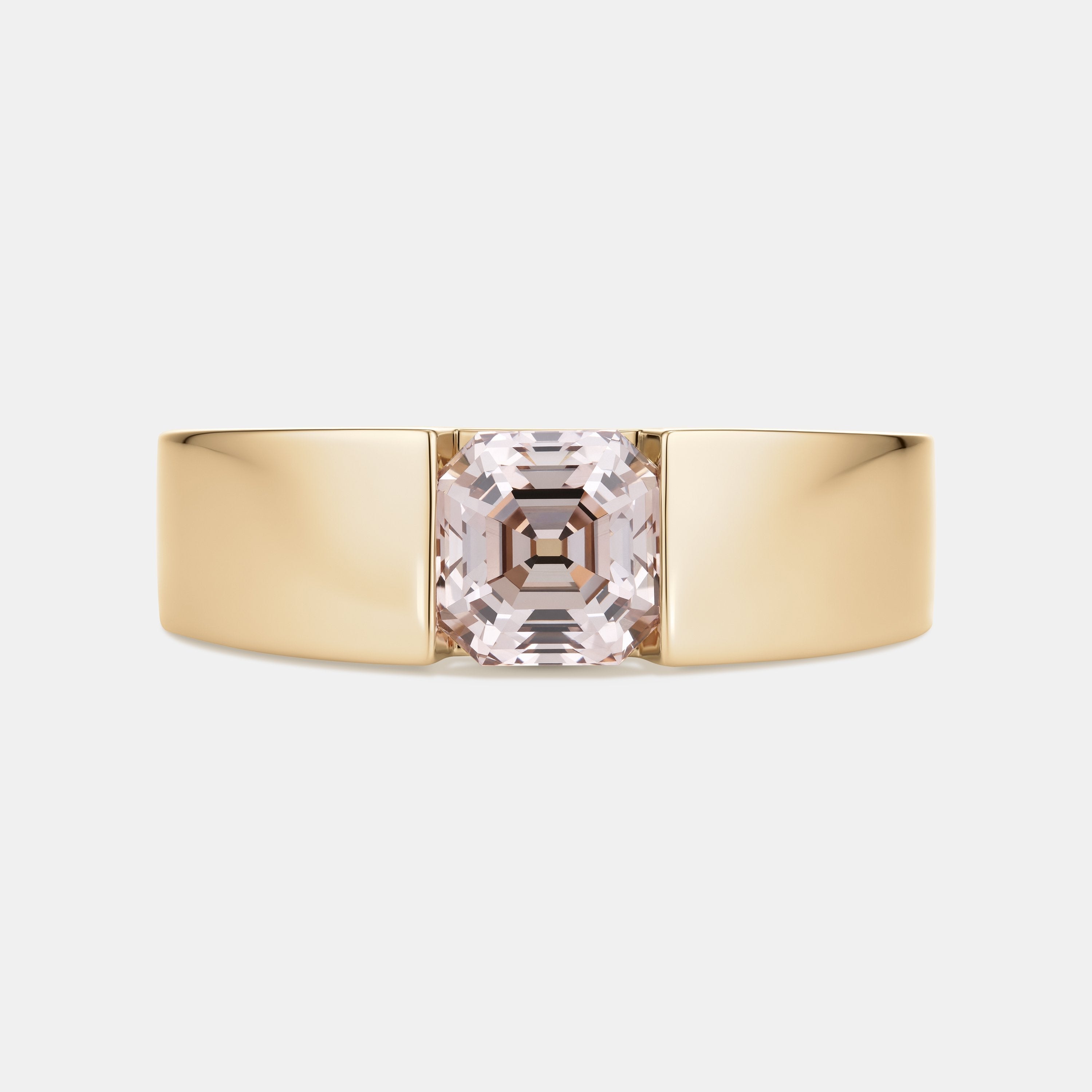Mies 1.23ct La Cush™ Asscher Cut Diamond Solitaire Engagement Ring