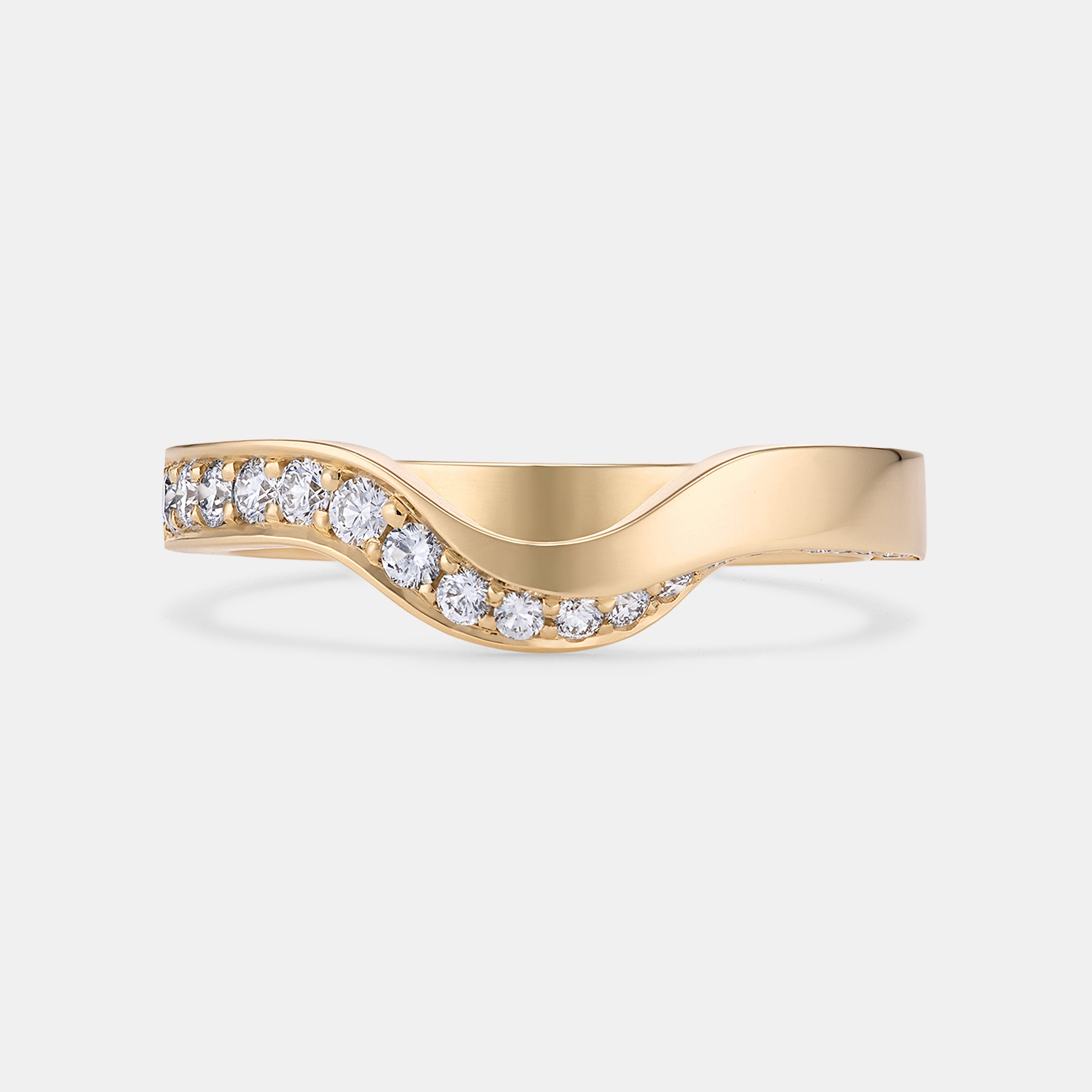 Mobius Diamond Wedding Ring