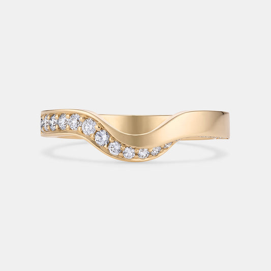 Mobius Diamond Wedding Ring