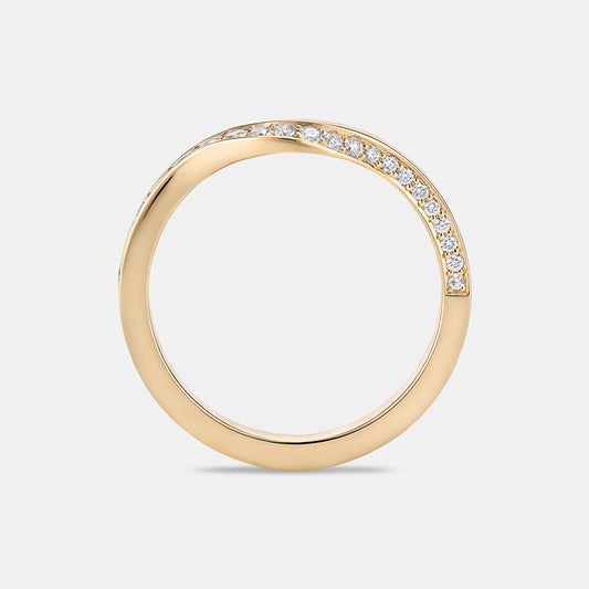 Mobius Diamond Wedding Ring