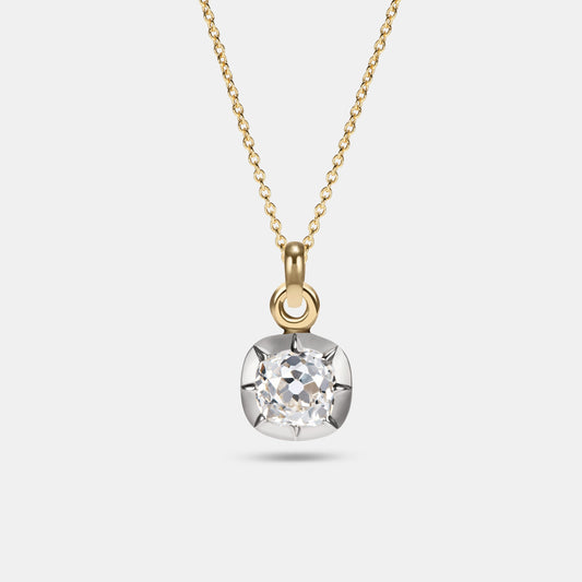 Old Mine Cut Georgia Pendant