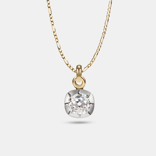 Old Mine Cut Georgia Pendant