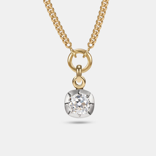 Old Mine Cut Georgia Pendant