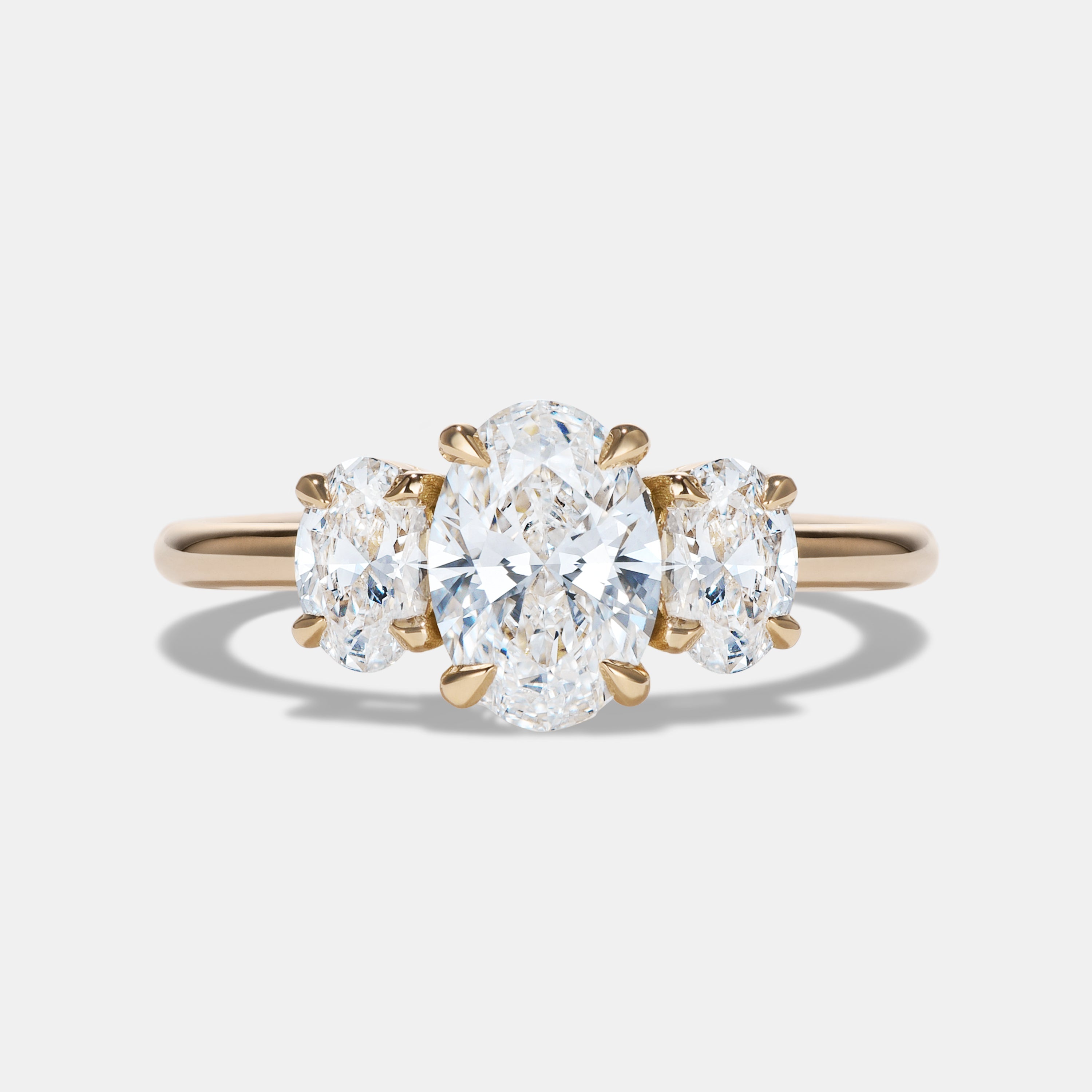 Oli Diamond Three Stone Engagement Ring