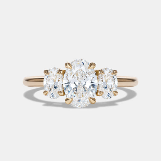 Oli Diamond Three Stone Engagement Ring