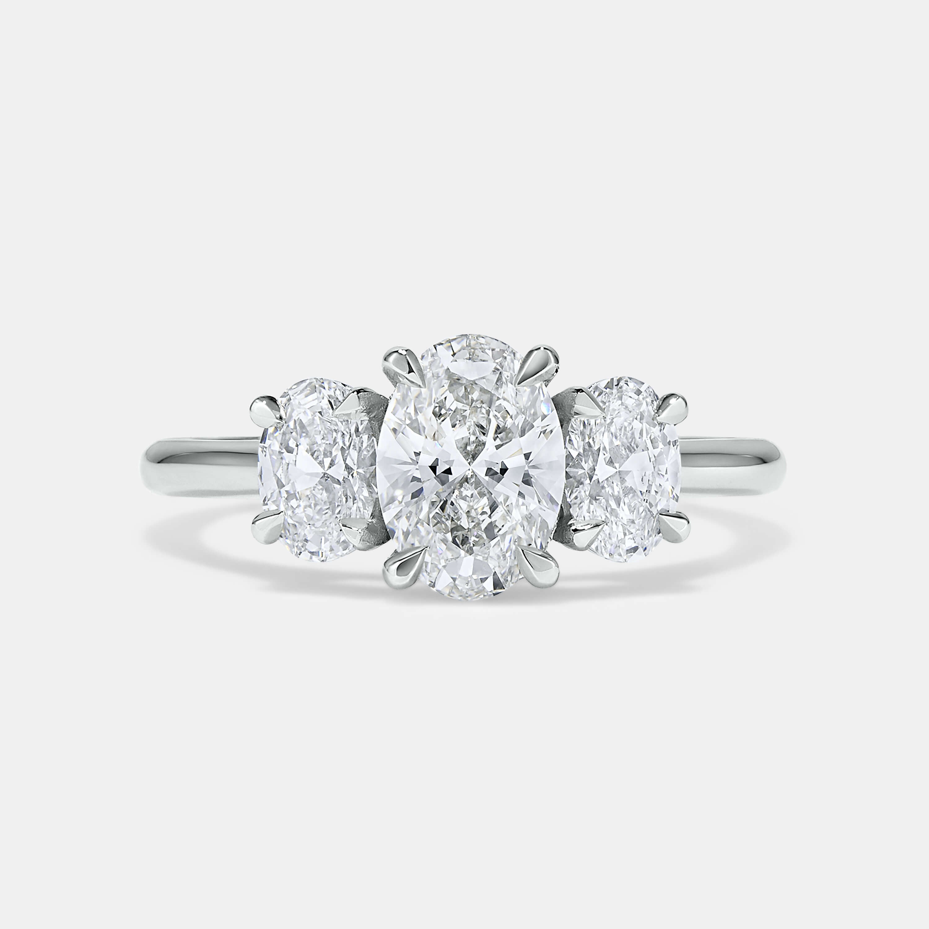 Oli Diamond Three Stone Engagement Ring