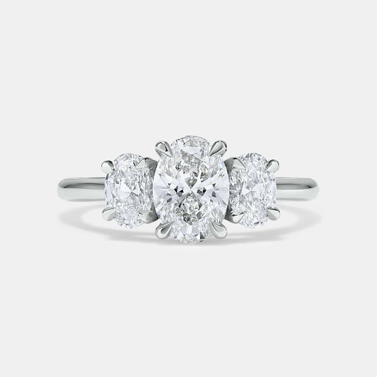 Oli Diamond Three Stone Engagement Ring