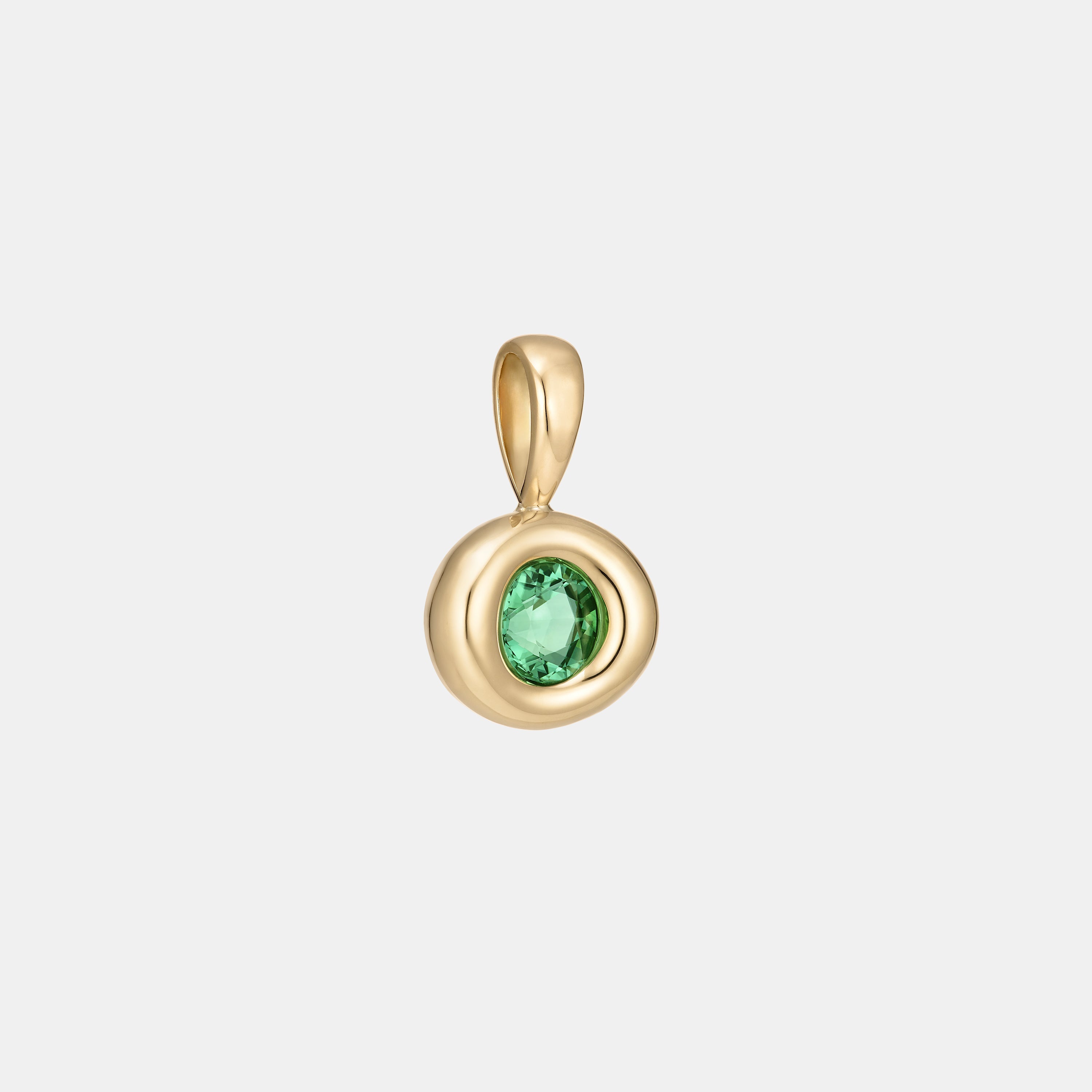 Pillow Pendant - 1.04ct Oval Tourmaline