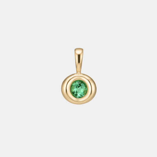 Pillow Pendant - 1.04ct Oval Tourmaline
