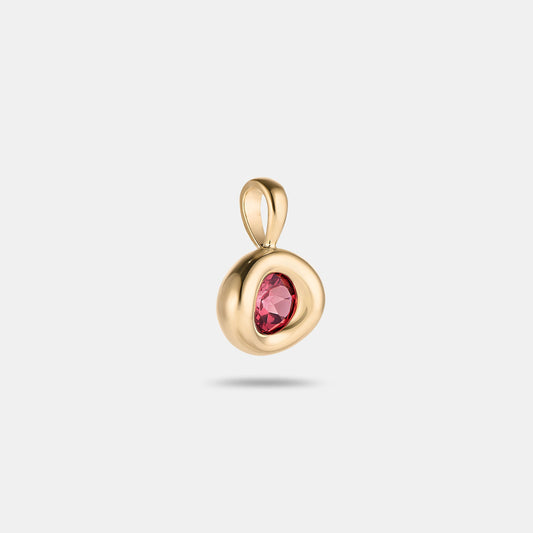 Pillow Pendant 1.69ct Oval Garnet [one of a kind]