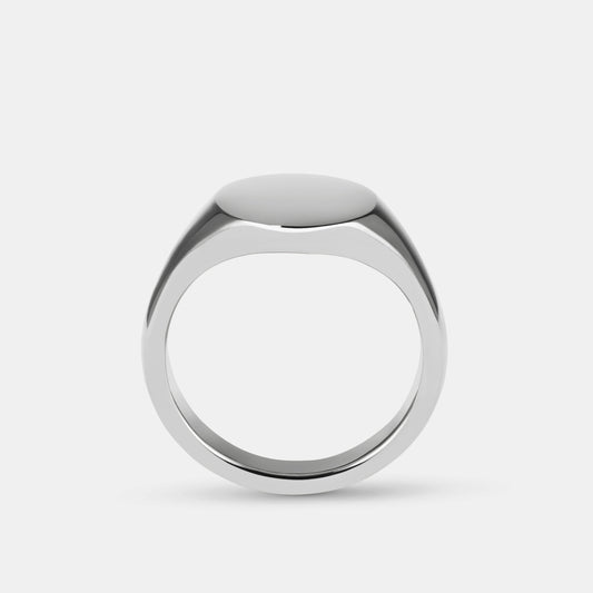 Pinky Signet Ring in Platinum