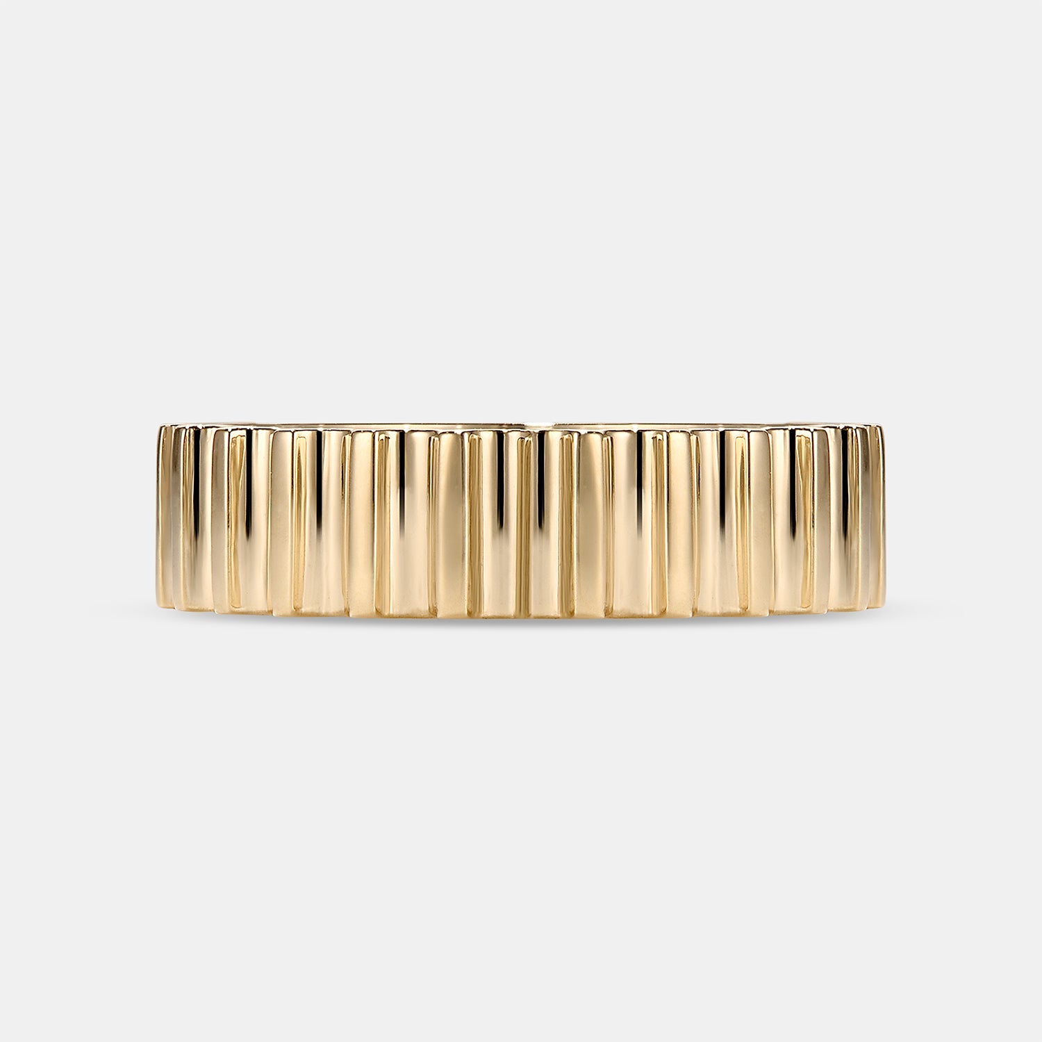 Roman Band in Yellow Gold