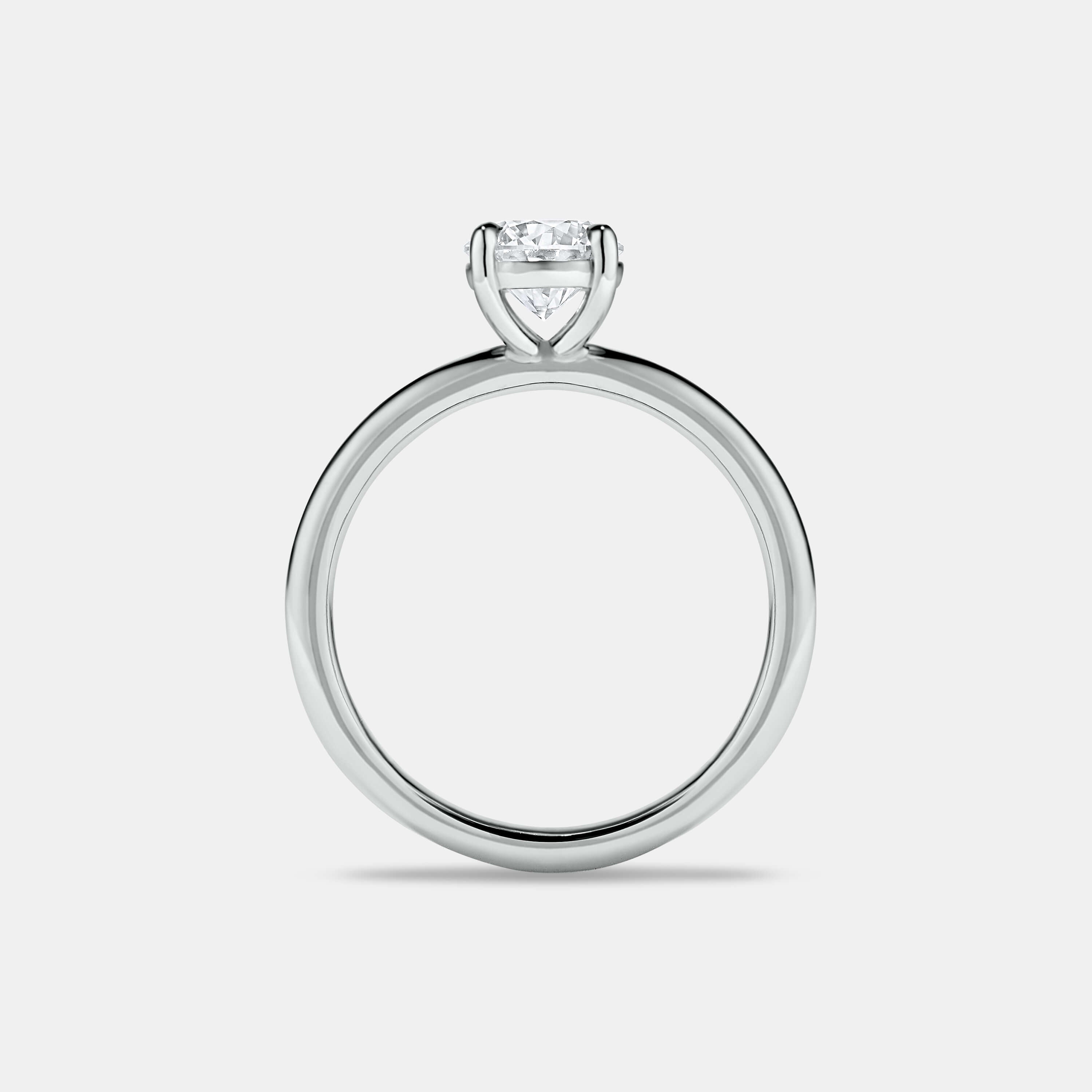 Selene 1.02ct Round Diamond Solitaire Engagement Ring