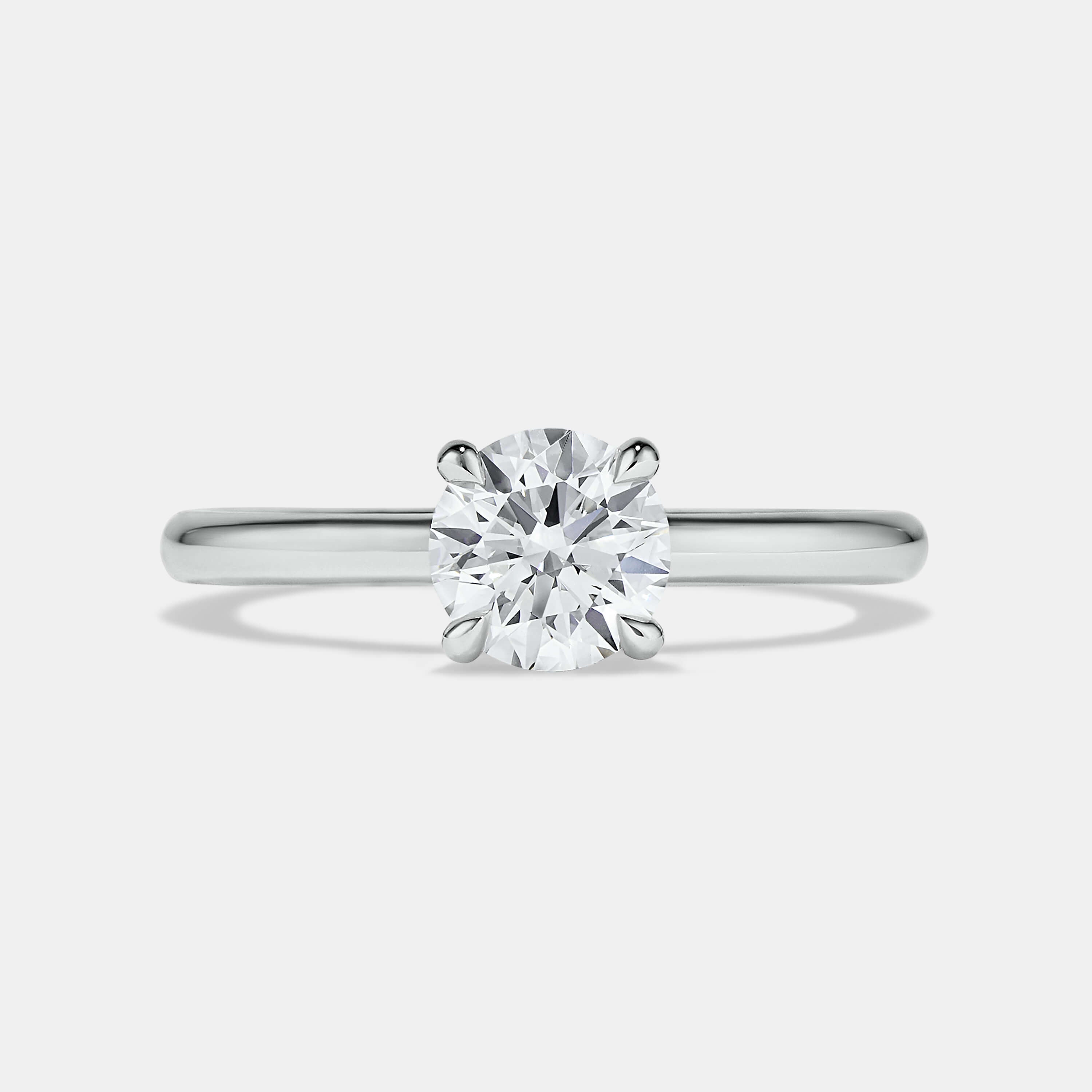 Selene 1.02ct Round Diamond Solitaire Engagement Ring