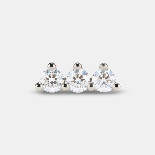 Single Petite Stud - Style No. 1 (Diamond)
