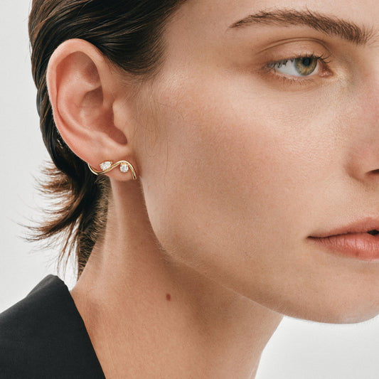 Zaha Diamond Earrings