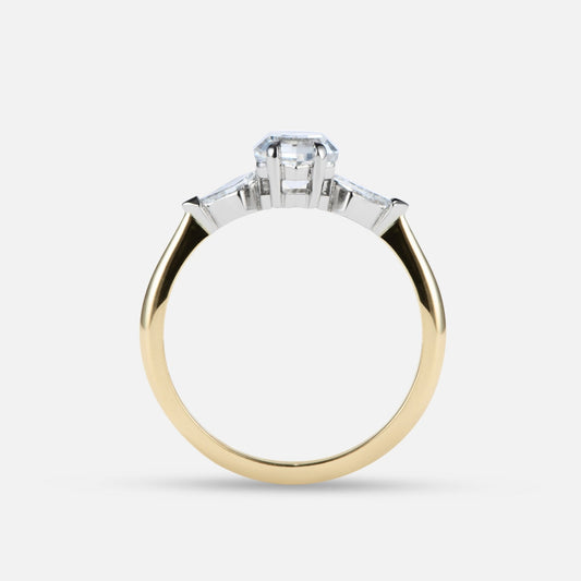 Delilah Diamond Three Stone Engagement Ring