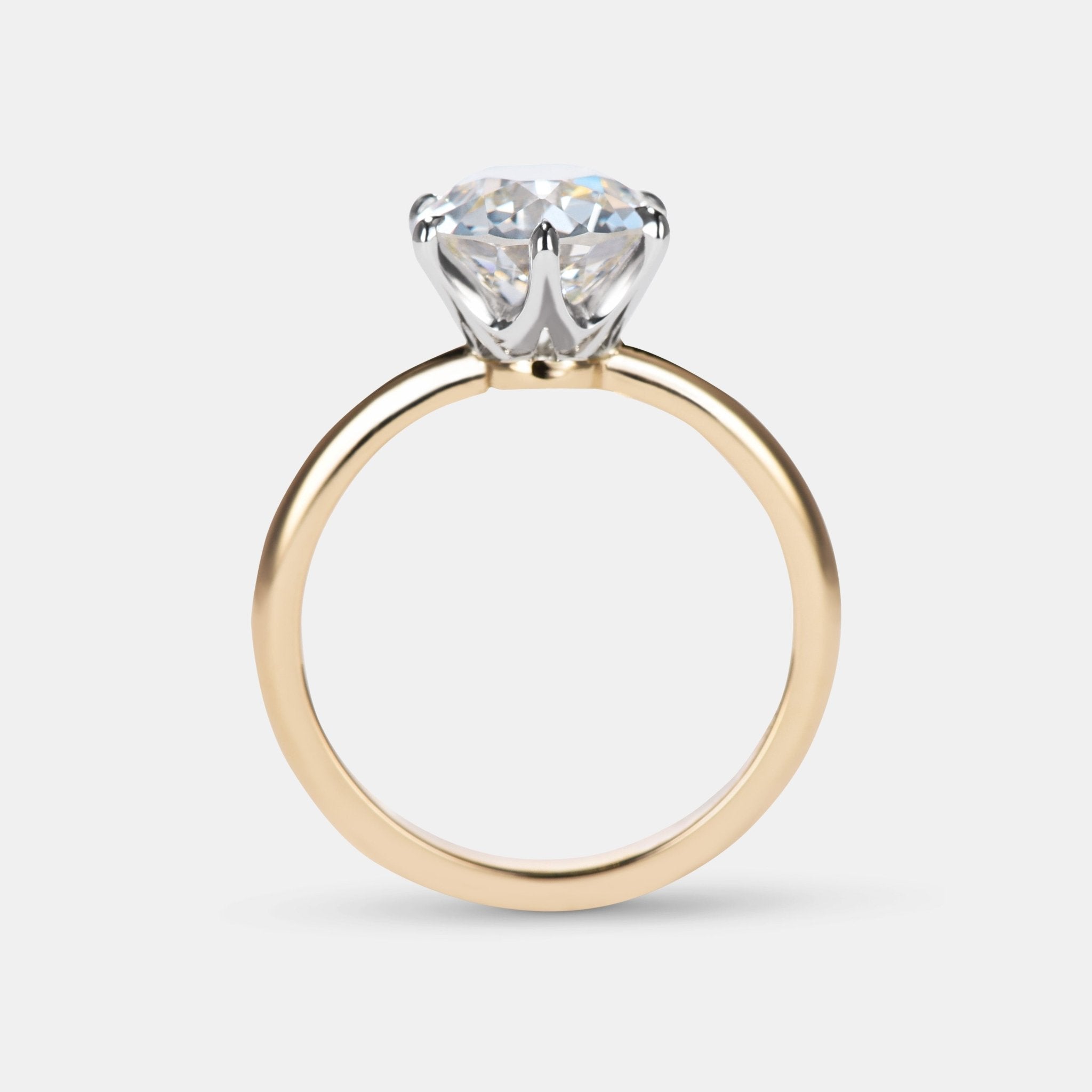 Elizabeth Diamond Solitaire Engagement Ring