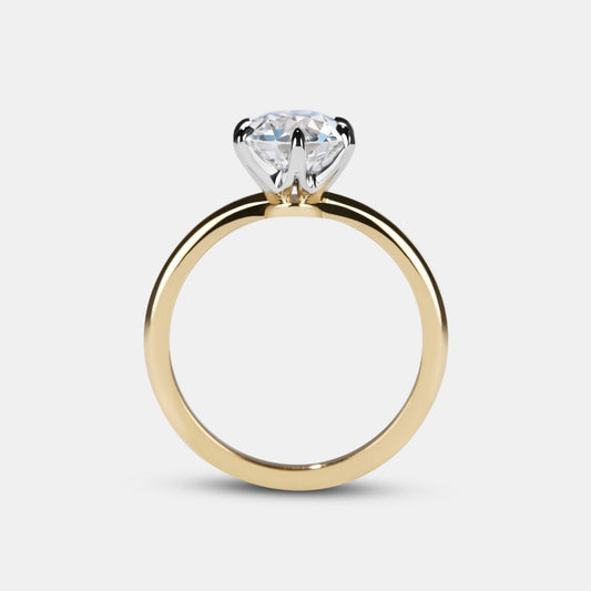 Elizabeth Diamond Solitaire Engagement Ring