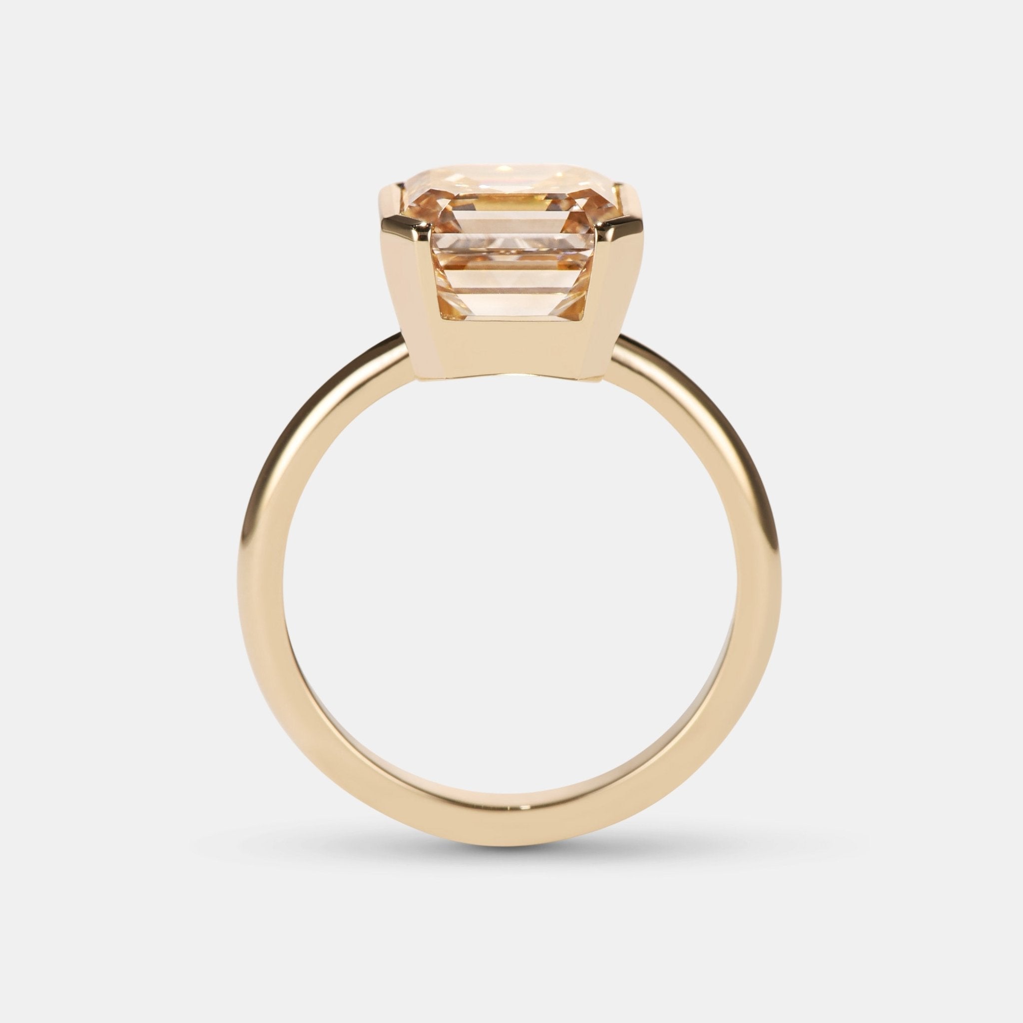 Iman Diamond Solitaire Engagement Ring