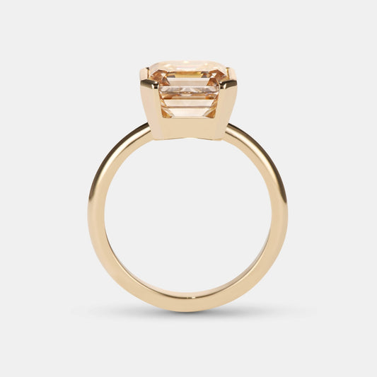 Iman Diamond Solitaire Engagement Ring
