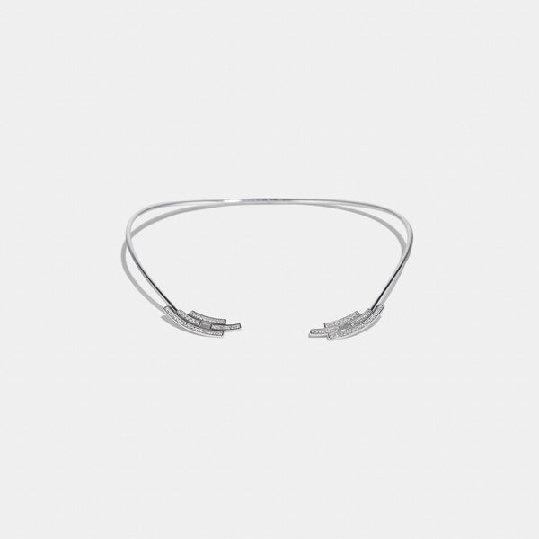 Interstellar Diamond Neck Cuff