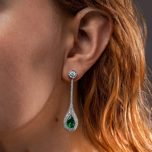 Muzo Emerald Earrings