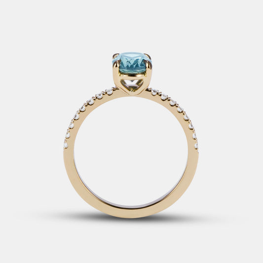 Rosa - Sapphire Engagement Ring
